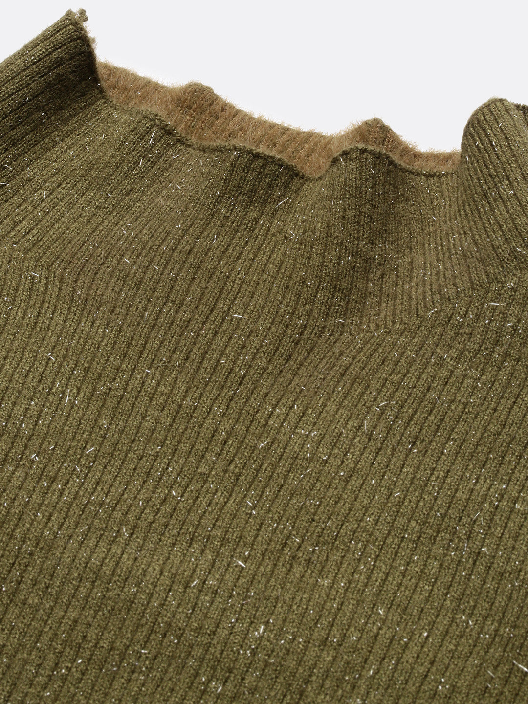 Women Solid Olive Top