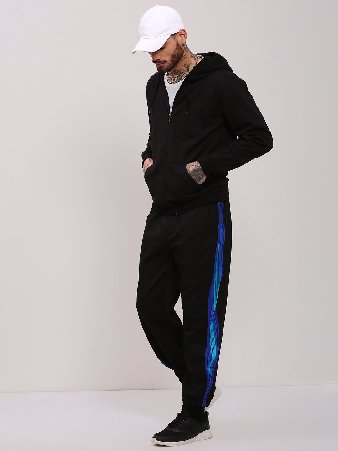 Men Black Solid Jogger