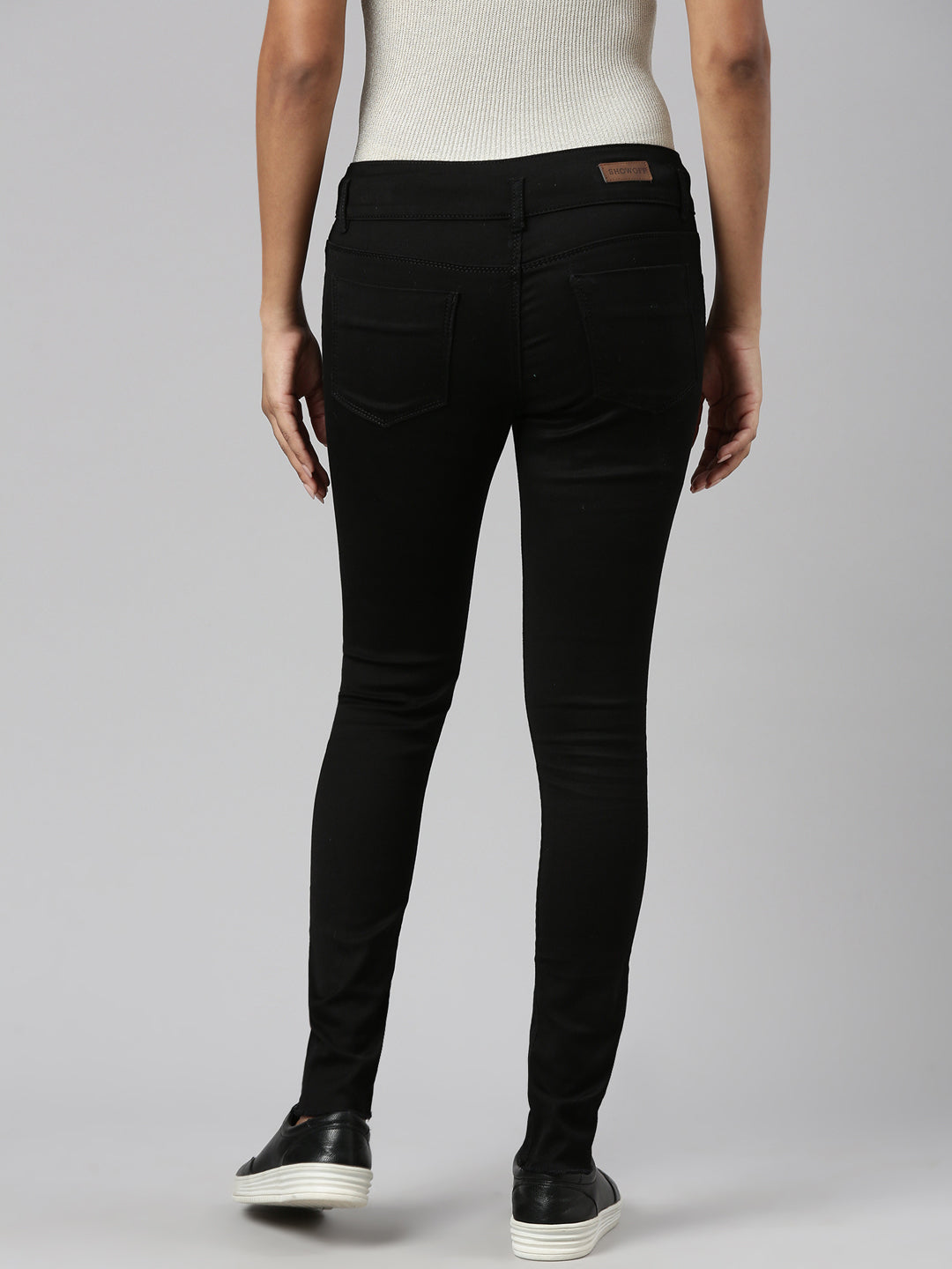 Women Black Denim Jeans