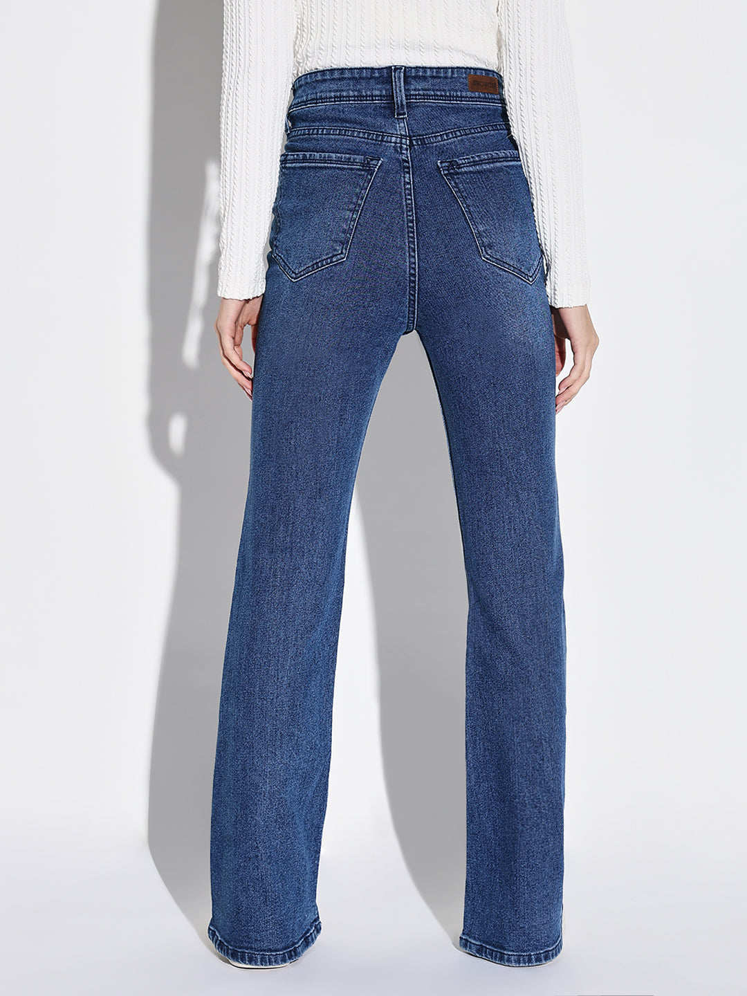 Women Blue Bootcut Jeans