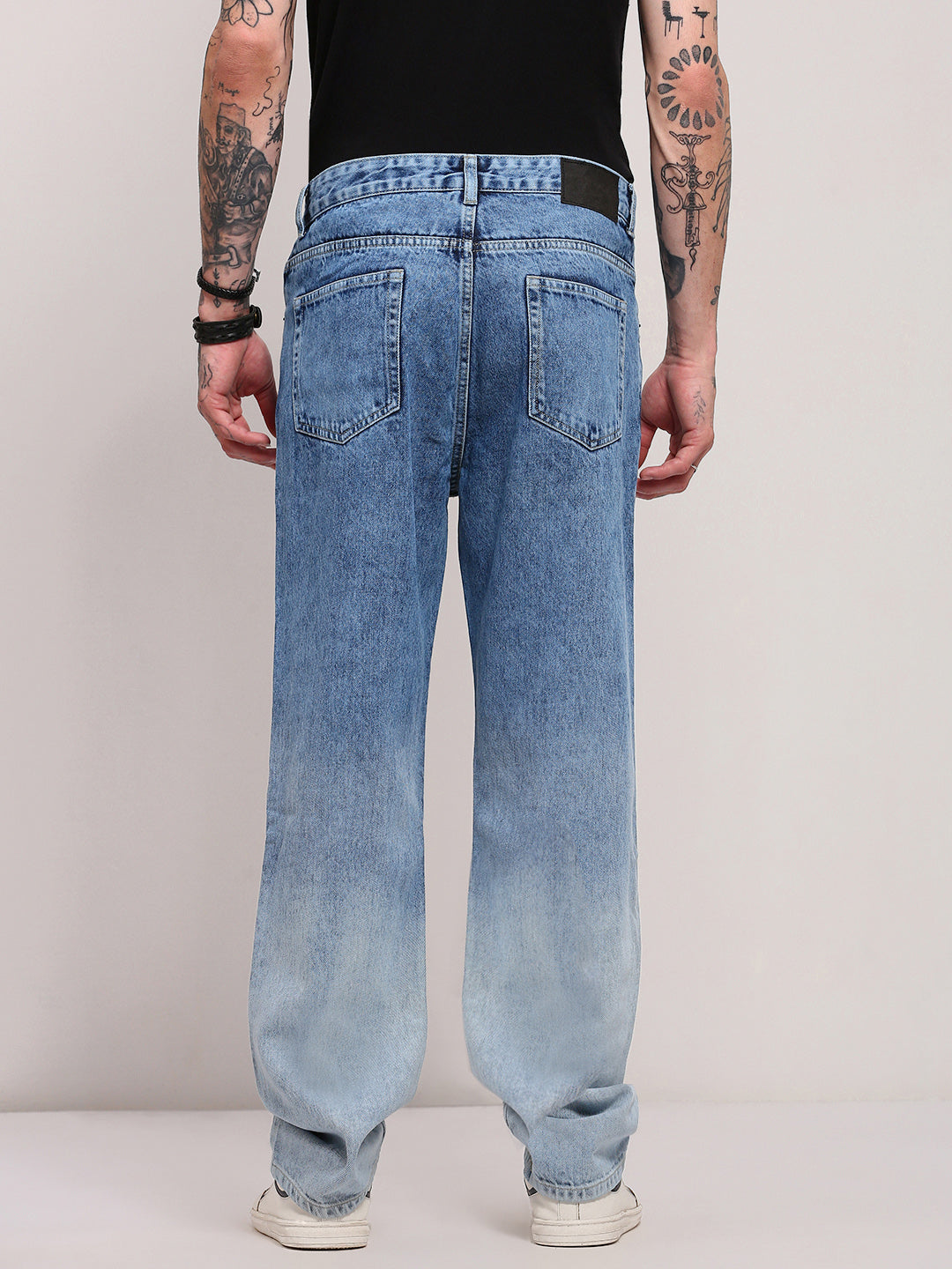 Men Blue Straight Fit Jeans