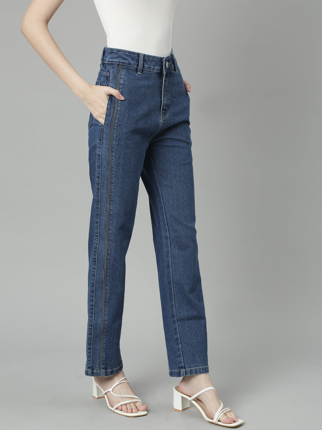 Women Blue Denim Jeans