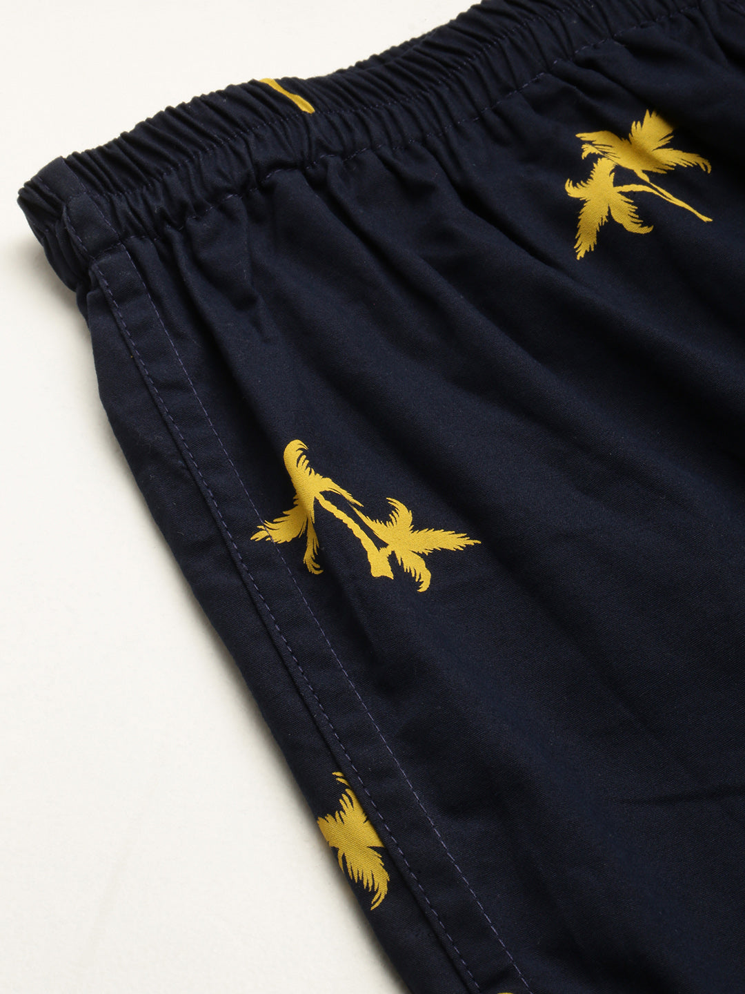 Men Printed Navy Blue Boxers