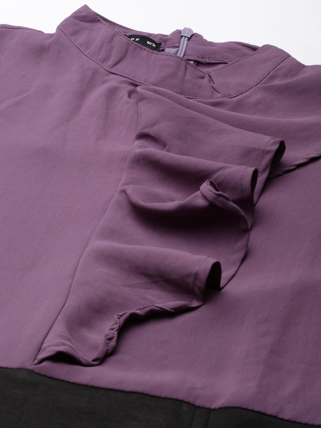 Women Purple Colourblock Bodycon Dress