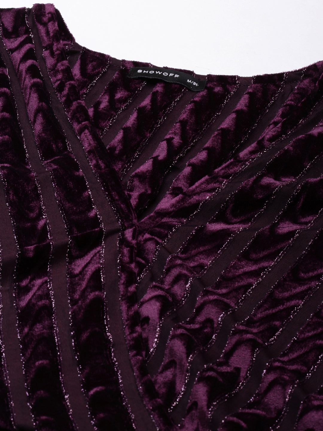 Women Purple Solid Bodycon Dress