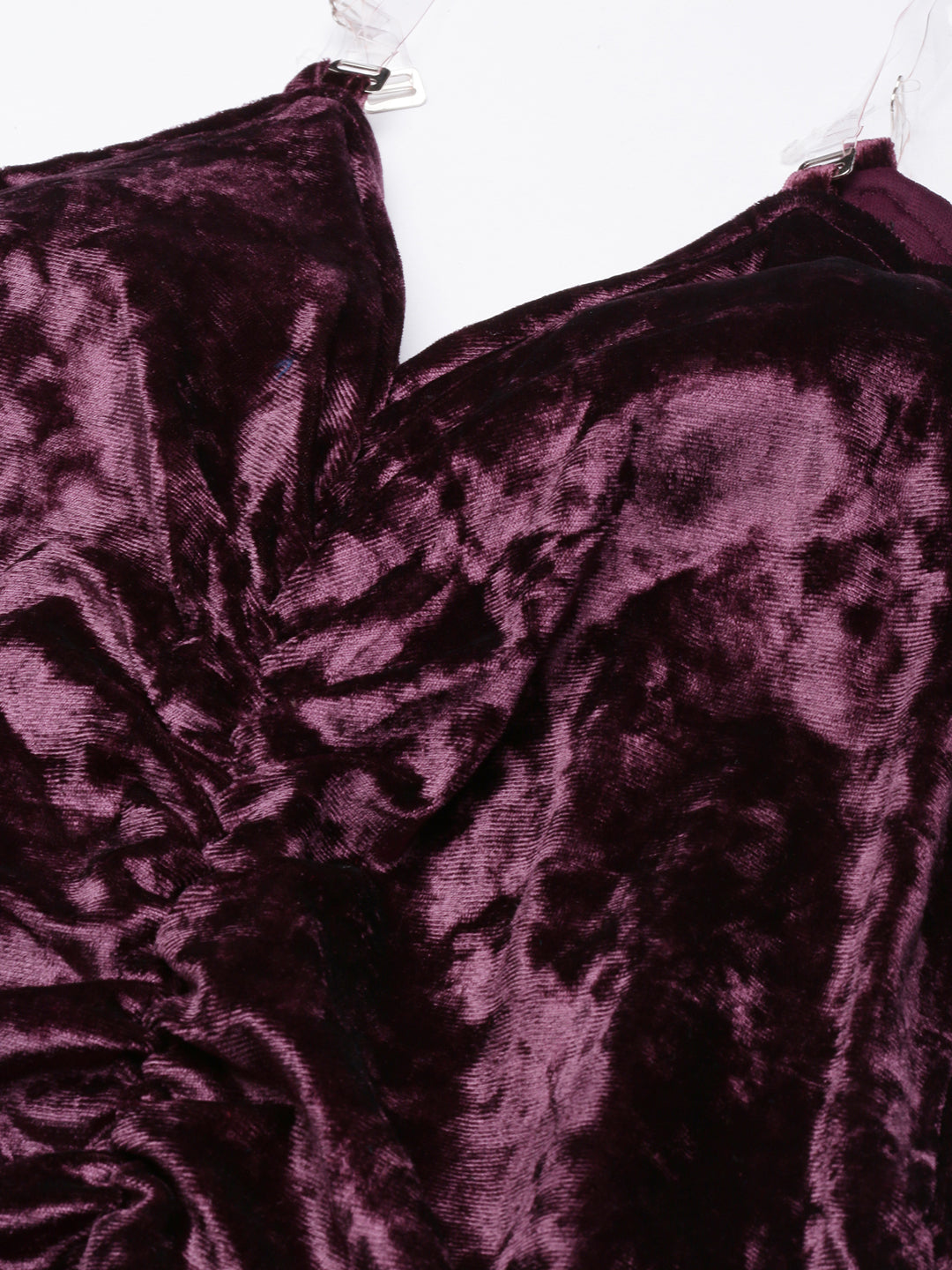 Women Purple Solid Sheath Dress