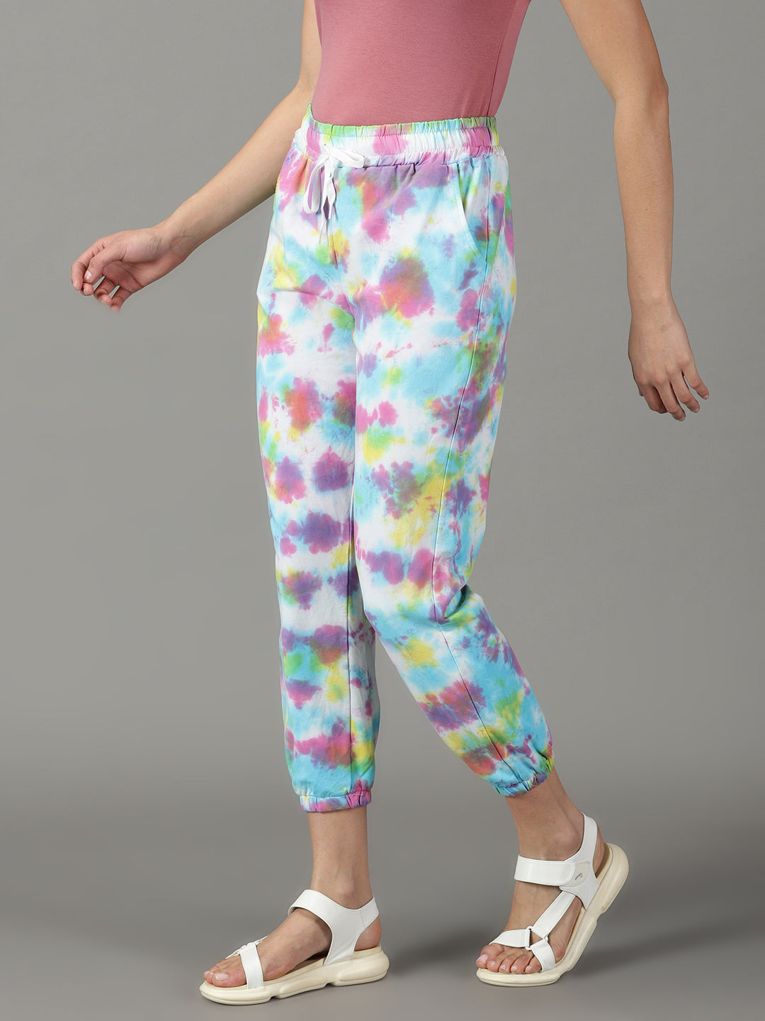 Women's Multi Tie Dye Track Pant