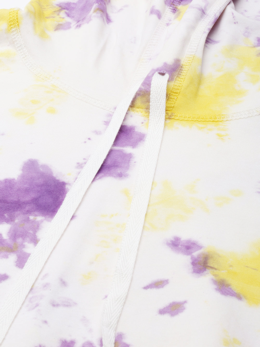 Women White Tie Dye Tracksuit