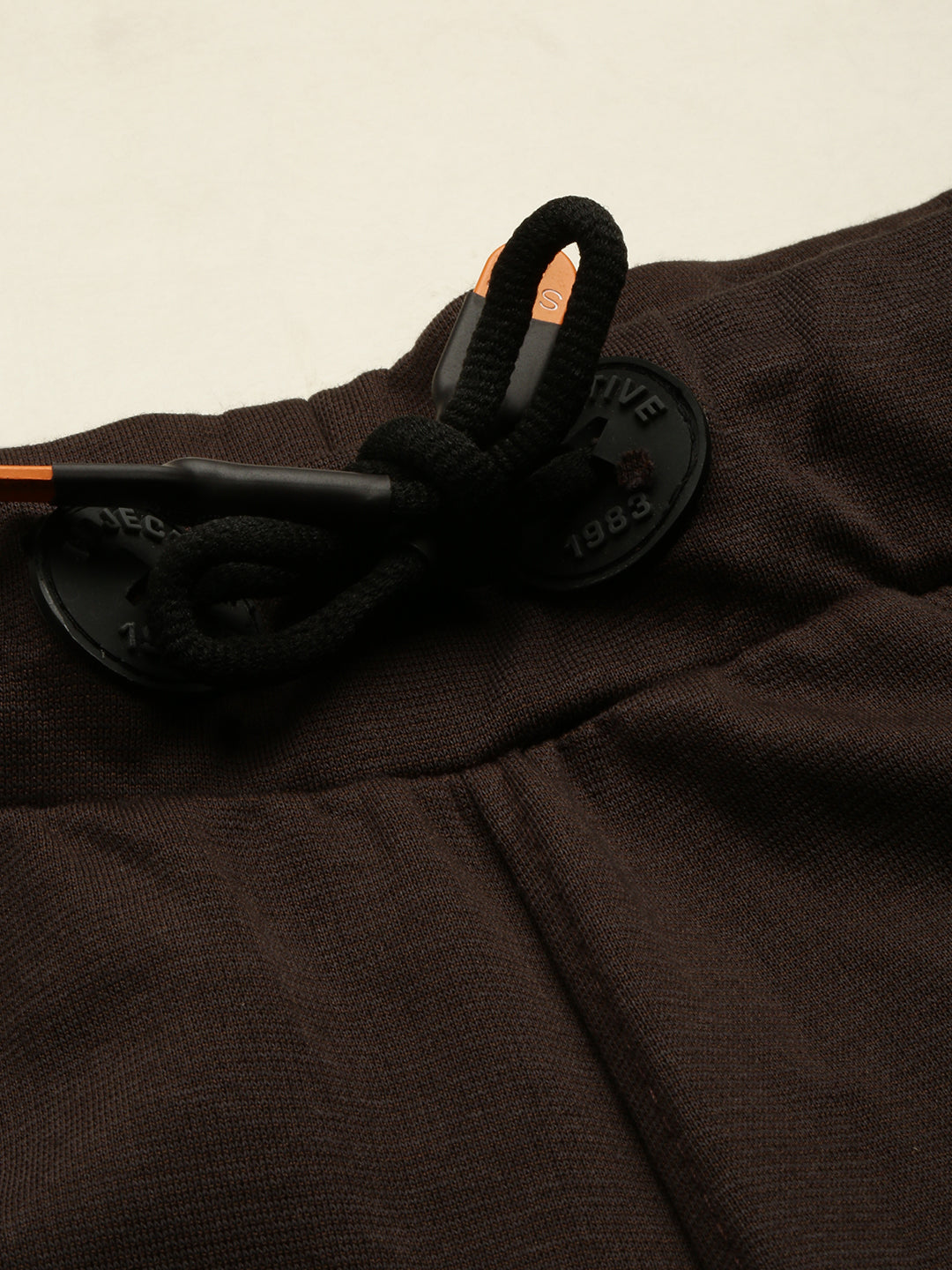 Men Brown Solid Casual Shorts