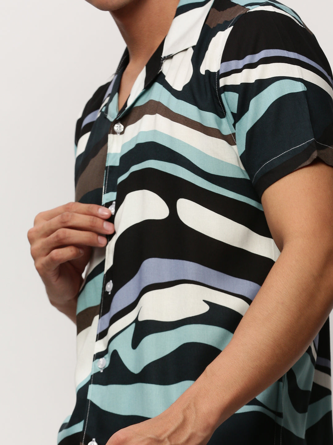 Men Multi Printed Casual Co ords