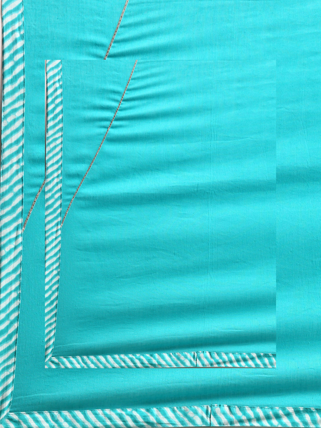 Women's Blue Tie Dye Kurta Set