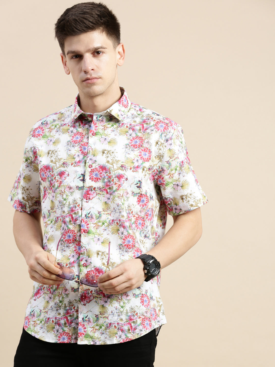 Men Multi Floral Casual Shirt
