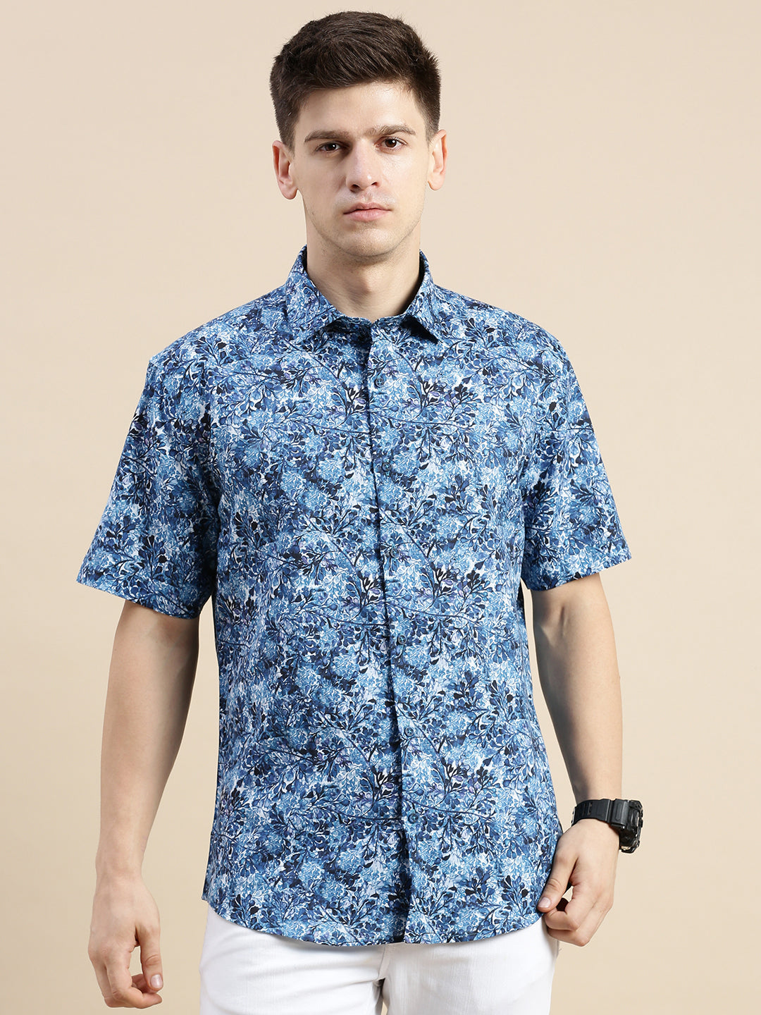 Men Multi Tropical Casual Shirt