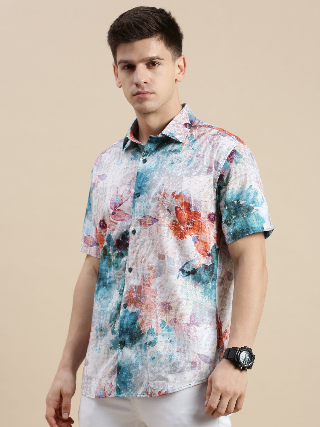 Men Multi Floral Casual Shirt