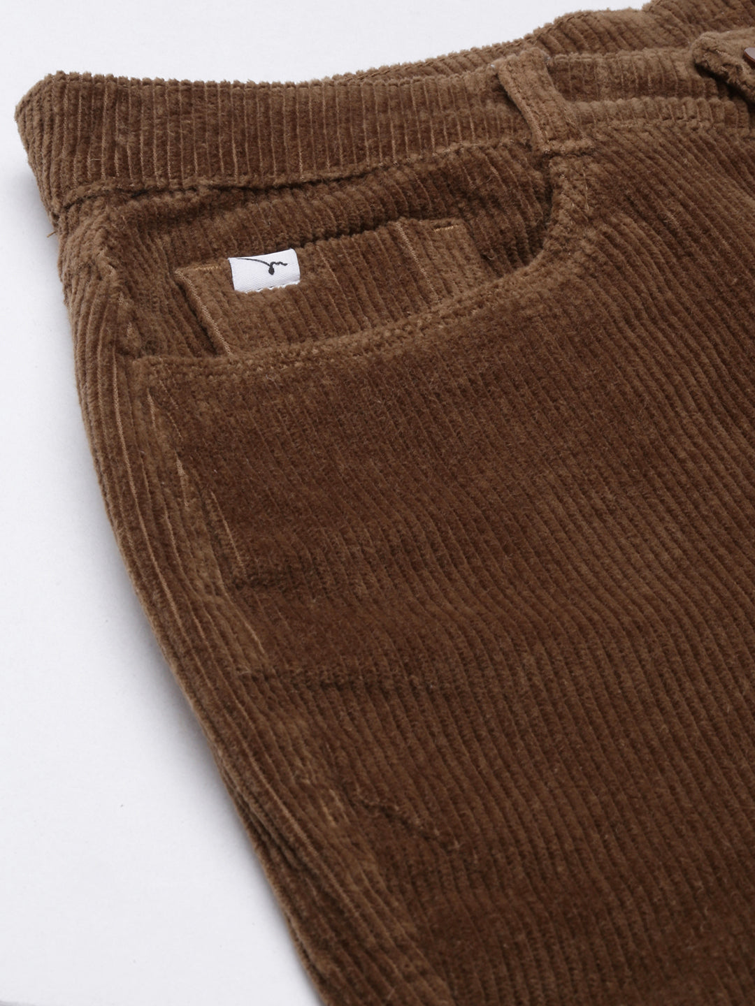 Women Coffee Brown Solid Joggers