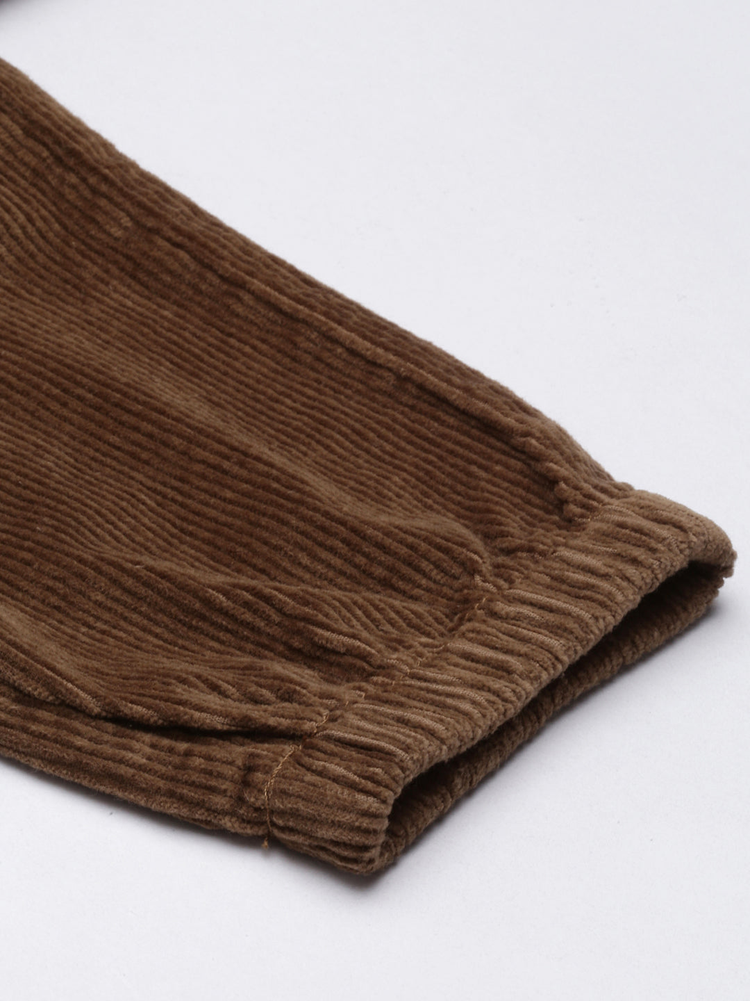 Women Coffee Brown Solid Joggers