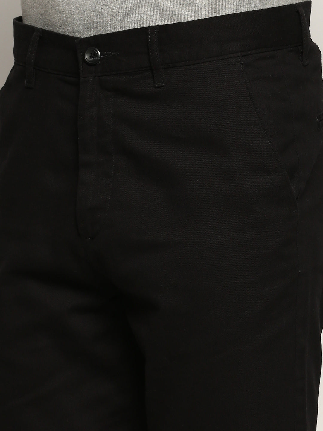 Men Black Solid Shorts