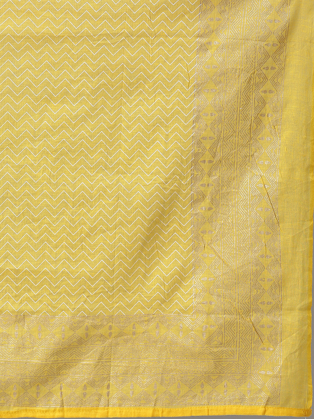 Women's Yellow Printed Kurta Sets