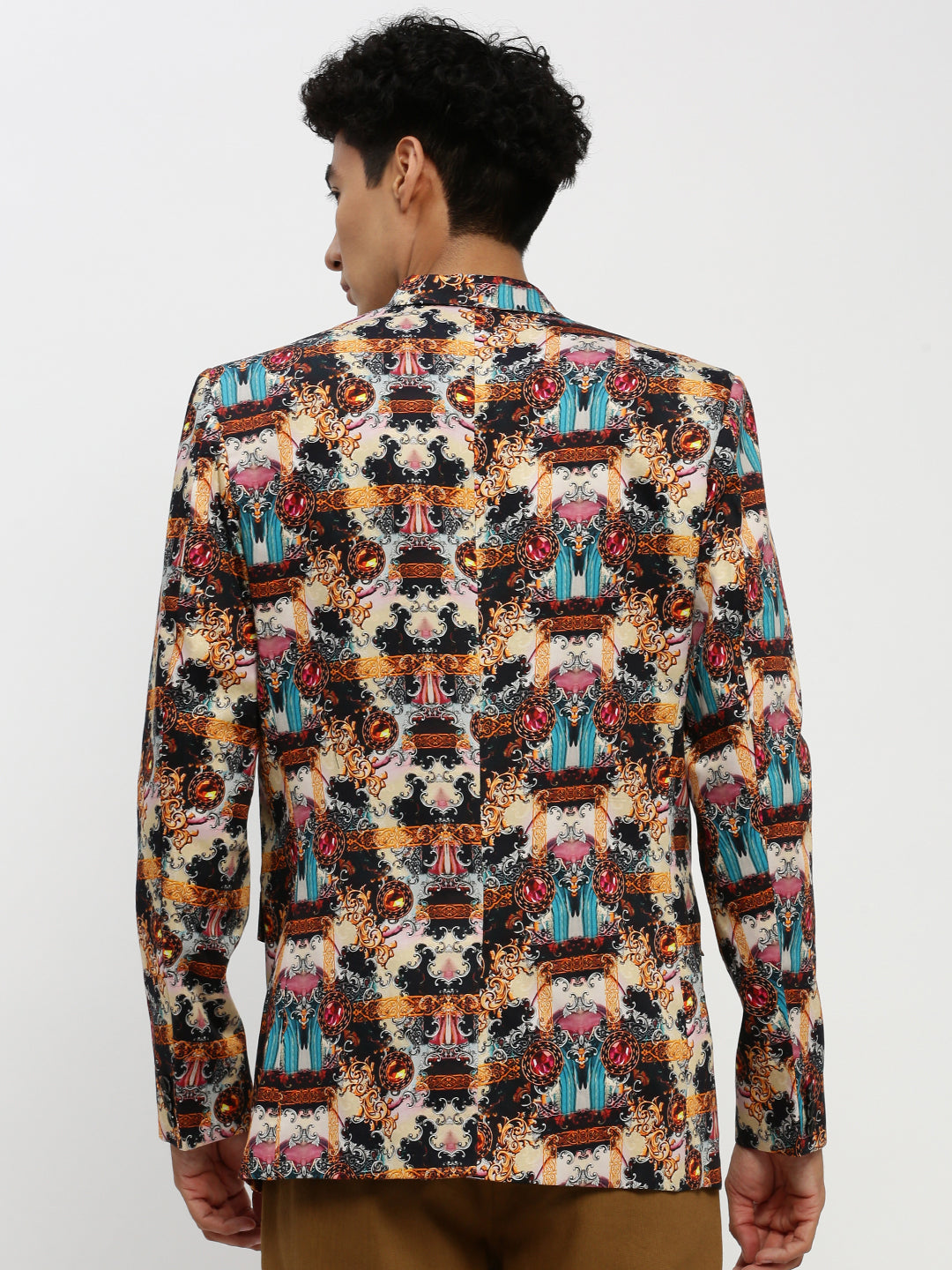 Men Multi Printed Blazer